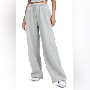 Good American Wide Leg Sweatpants